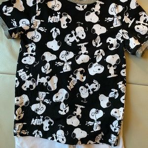 Peanuts snoopy T-shirt and shorts set size 5t
